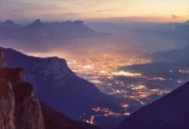 Grenoble by night